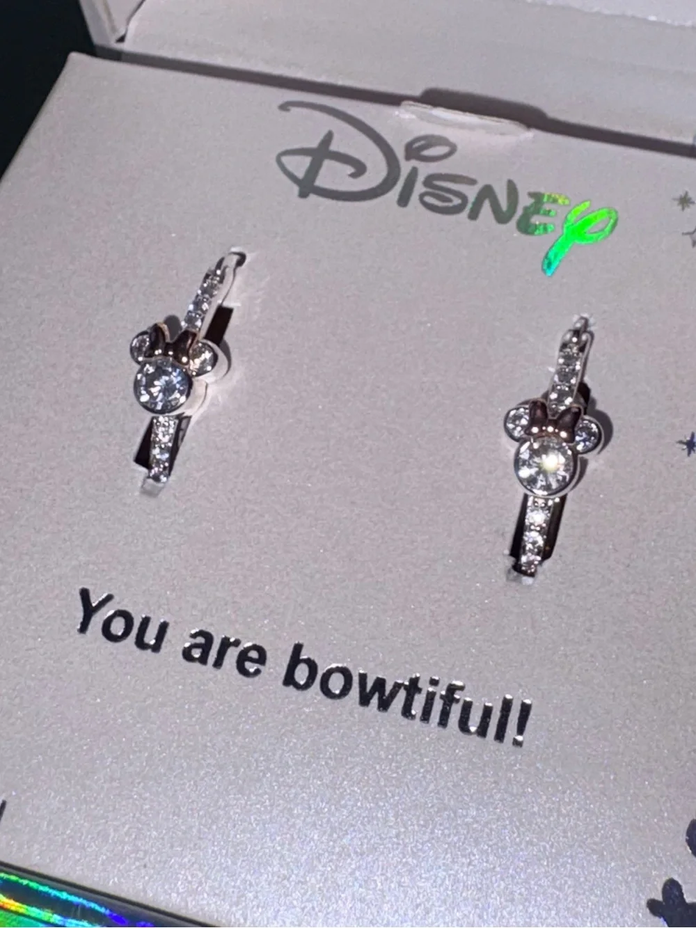 Disney Minnie Mouse Hoop Earrings